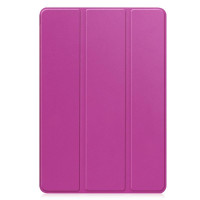 Кожен калъф със сгъващ се капак за Samsung Galaxy Tab S10 Lite / S10 FE / S9 FE - лилав