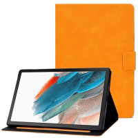 Кожен калъф за Samsung Galaxy Tab A8 10.5 (2021) - оранжев
