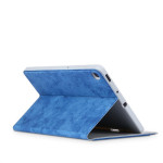 Кожен калъф за Samsung Galaxy Tab S6 Lite - син - 1 Кожен калъф за Samsung Galaxy Tab S6 Lite - син - 1
