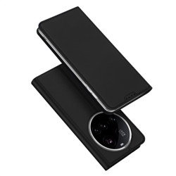 Тънък калъф страничен flip марка DUX DUCIS за Xiaomi 15 Ultra &ndash; черен