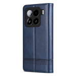 Кожен калъф страничен flip марка AZNS за Xiaomi 15 – тъмно син - 3 Кожен калъф страничен flip марка AZNS за Xiaomi 15 – тъмно син - 3