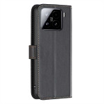 Кожен калъф тип портмоне марка BINFEN COLOR за Xiaomi 15 - черен - 2