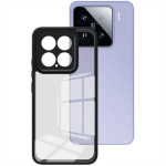Силиконов гръб Rugged Armor марка IMAK за Xiaomi 15 - черна рамка - 2