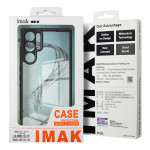 Силиконов гръб Rugged Armor марка IMAK за Xiaomi 15 - черна рамка - 0