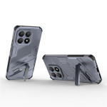 Хибриден гръб със стойка марка BIBERCAS за Xiaomi 15T - сив - 0
