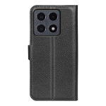 Кожен калъф тип портмоне за Xiaomi 15T - черен - 0 Кожен калъф тип портмоне за Xiaomi 15T - черен - 0