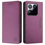 Кожен калъф страничен flip марка RINACASIS за Xiaomi 15T – лилав - 2 Кожен калъф страничен flip марка RINACASIS за Xiaomi 15T – лилав - 2