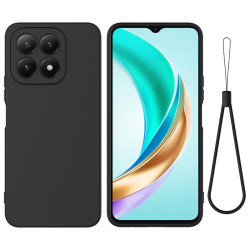 Силиконов гръб с верижка за Xiaomi 15T - черен