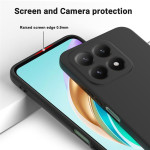 Силиконов гръб с верижка за Xiaomi 15T - черен - 0