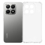 Силиконов гръб с подсилени ръбове за Xiaomi 15T - прозрачен