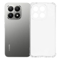 Силиконов гръб с подсилени ръбове за Xiaomi 15T - прозрачен