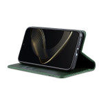Кожен калъф страничен flip марка AZNS за Xiaomi 15T Pro – тъмно зелен - 2 Кожен калъф страничен flip марка AZNS за Xiaomi 15T Pro – тъмно зелен - 2