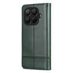 Кожен калъф страничен flip марка AZNS за Xiaomi 15T Pro – тъмно зелен - 1 Кожен калъф страничен flip марка AZNS за Xiaomi 15T Pro – тъмно зелен - 1
