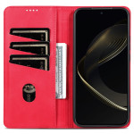 Кожен калъф страничен flip марка AZNS за Xiaomi 15T Pro – червен - 0 Кожен калъф страничен flip марка AZNS за Xiaomi 15T Pro – червен - 0