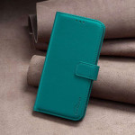 Кожен калъф тип портмоне марка BINFEN COLOR за Xiaomi 15T Pro - тюркоазен - 2