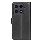 Кожен калъф тип портмоне за Xiaomi 15T Pro - черен - 0 Кожен калъф тип портмоне за Xiaomi 15T Pro - черен - 0