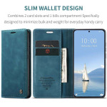 Калъф страничен flip марка CASEME за Xiaomi 15T Pro – тюркоазен - 3 Калъф страничен flip марка CASEME за Xiaomi 15T Pro – тюркоазен - 3