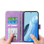 Калъф тип портмоне марка DIERFENG за Xiaomi 15T Pro - лилав - 2 Калъф тип портмоне марка DIERFENG за Xiaomi 15T Pro - лилав - 2