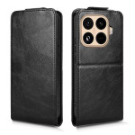 Кожен калъф flip за Xiaomi 15T Pro - черен - 0