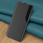 Тънък кожен калъф тип портмоне с прозорче за Xiaomi 15T Pro – черен - 2 Тънък кожен калъф тип портмоне с прозорче за Xiaomi 15T Pro – черен - 2