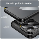 Силиконов гръб Rugged Armor за Xiaomi 15T Pro - черен - 0