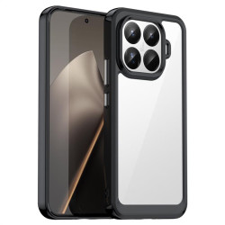 Силиконов гръб Rugged Armor за Xiaomi 15T Pro - черна рамка