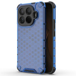 Хибриден гръб с ромбоидна шарка за Xiaomi 15T Pro - син