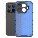 Хибриден гръб с ромбоидна шарка за Xiaomi 15T Pro - син - 2
