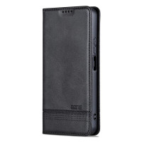 Кожен калъф страничен flip марка AZNS за Xiaomi Redmi 15C 4G/5G ( 173.2мм) – черен