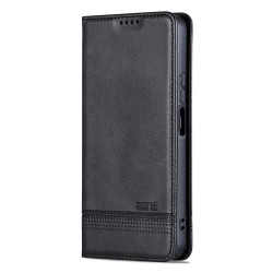 Кожен калъф страничен flip марка AZNS за Xiaomi Redmi 15C 4G/5G ( 173.2мм) – черен
