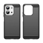 Силиконов гръб Rugged Armor за Xiaomi Redmi 15C 4G/5G ( 173.2мм) - черен - 2