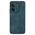 Силиконов гръб с покритие от кожа марка AZNS за Xiaomi Redmi 15C 4G/5G ( 173.2мм) - зелен - 0