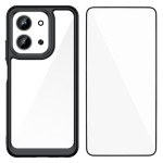 Силиконов гръб Rugged Armor за Xiaomi Redmi 15C 4G/5G ( 173.2мм) - черна рамка - 1