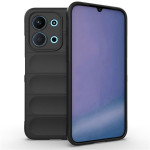 Подсилен силиконов гръб на ленти за Xiaomi Redmi 15C 4G/5G ( 173.2мм) - черен