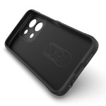 Подсилен силиконов гръб на ленти за Xiaomi Redmi 15C 4G/5G ( 173.2мм) - черен - 0