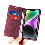 Калъф страничен flip марка BETOPNICE за Xiaomi 17 Ultra – винено червен - 3 Калъф страничен flip марка BETOPNICE за Xiaomi 17 Ultra – винено червен - 3