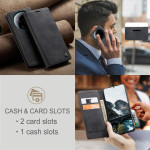 Калъф страничен flip марка CASEME за Xiaomi 17 Ultra – черен - 3 Калъф страничен flip марка CASEME за Xiaomi 17 Ultra – черен - 3