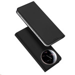 Тънък калъф страничен flip марка DUX DUCIS за Xiaomi 17 Ultra – черен