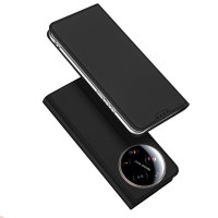 Тънък калъф страничен flip марка DUX DUCIS за Xiaomi 17 Ultra – черен
