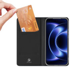 Тънък калъф страничен flip марка DUX DUCIS за Xiaomi 17 Ultra – черен - 2