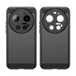 Силиконов гръб Rugged Armor за Xiaomi 17 Ultra - черен - 2