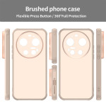 Прозрачен силиконов гръб за Xiaomi 17 Ultra - розов  - 2