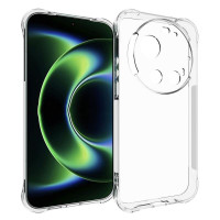 Силиконов гръб с подсилени ръбове за Xiaomi 17 Ultra - прозрачен