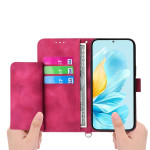 Кожен калъф тип портмоне с мандала за Xiaomi 17 - ярко розов - 2 Кожен калъф тип портмоне с мандала за Xiaomi 17 - ярко розов - 2