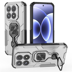 Хибриден гръб със стойка за Xiaomi 17 - сив
