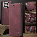 Калъф страничен flip марка CASEME за Xiaomi 17 – винено червен - 0 Калъф страничен flip марка CASEME за Xiaomi 17 – винено червен - 0