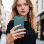 Калъф тип портмоне марка DIERFENG за Xiaomi 17 - зелен - 1 Калъф тип портмоне марка DIERFENG за Xiaomi 17 - зелен - 1