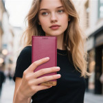 Калъф тип портмоне марка DIERFENG за Xiaomi 17 - червен - 0 Калъф тип портмоне марка DIERFENG за Xiaomi 17 - червен - 0