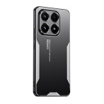 Алуминиев гръб за Xiaomi 17 - черен със сребриста рамка