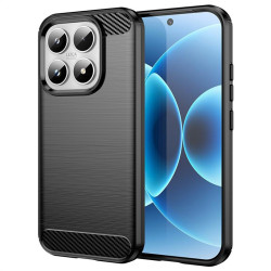 Силиконов гръб Rugged Armor за Xiaomi 17 - черен